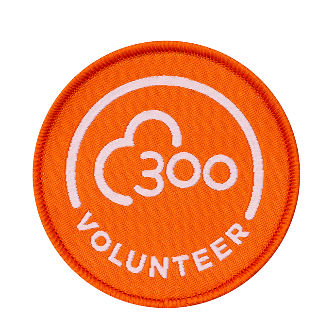 Volunteer 300 Woven Patch