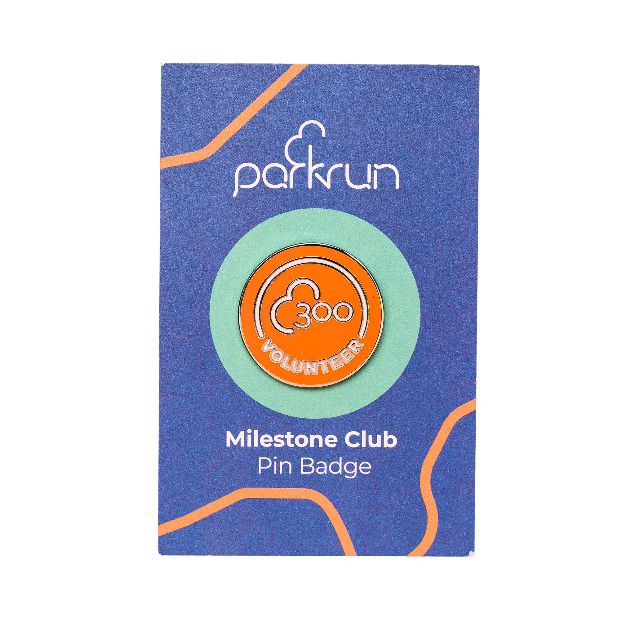 Volunteer 300 Pin Badge