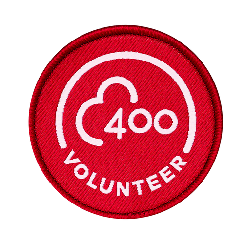 Volunteer 400 Woven Patch