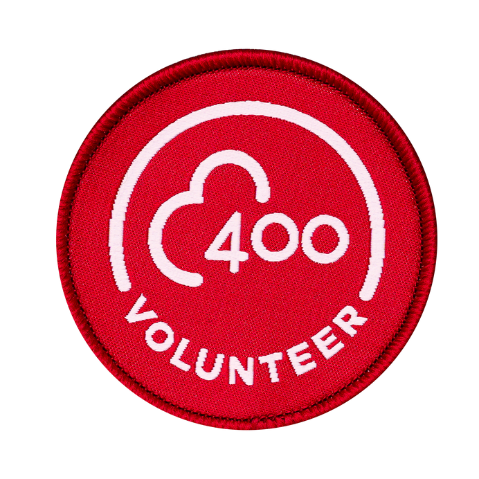 Volunteer 400 Woven Patch