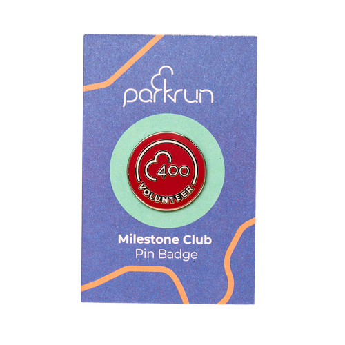 Volunteer 400 Pin Badge