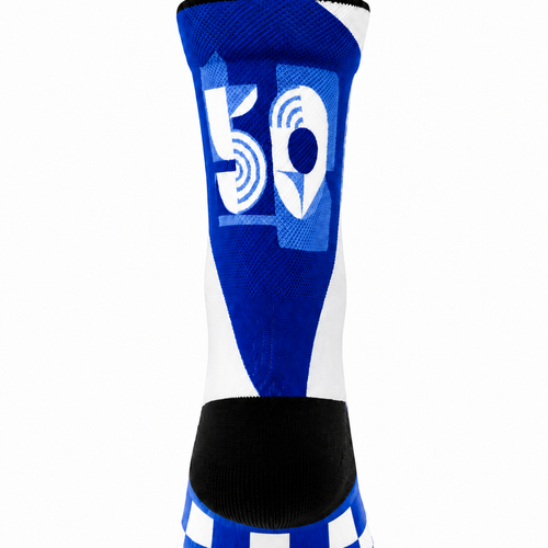 junior parkrun Milestone 50 Socks