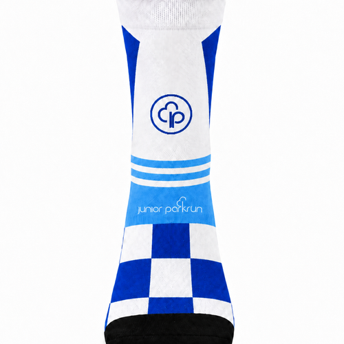junior parkrun Milestone 50 Socks