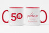 parkrun Milestone 50 Run/Walk Mug