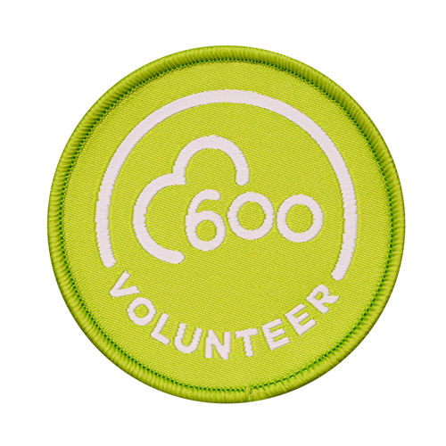 Volunteer 600 Woven Patch