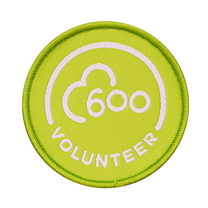 Volunteer 600 Woven Patch