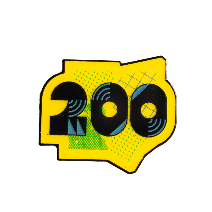 junior parkrun Milestone 200 Pin Badge