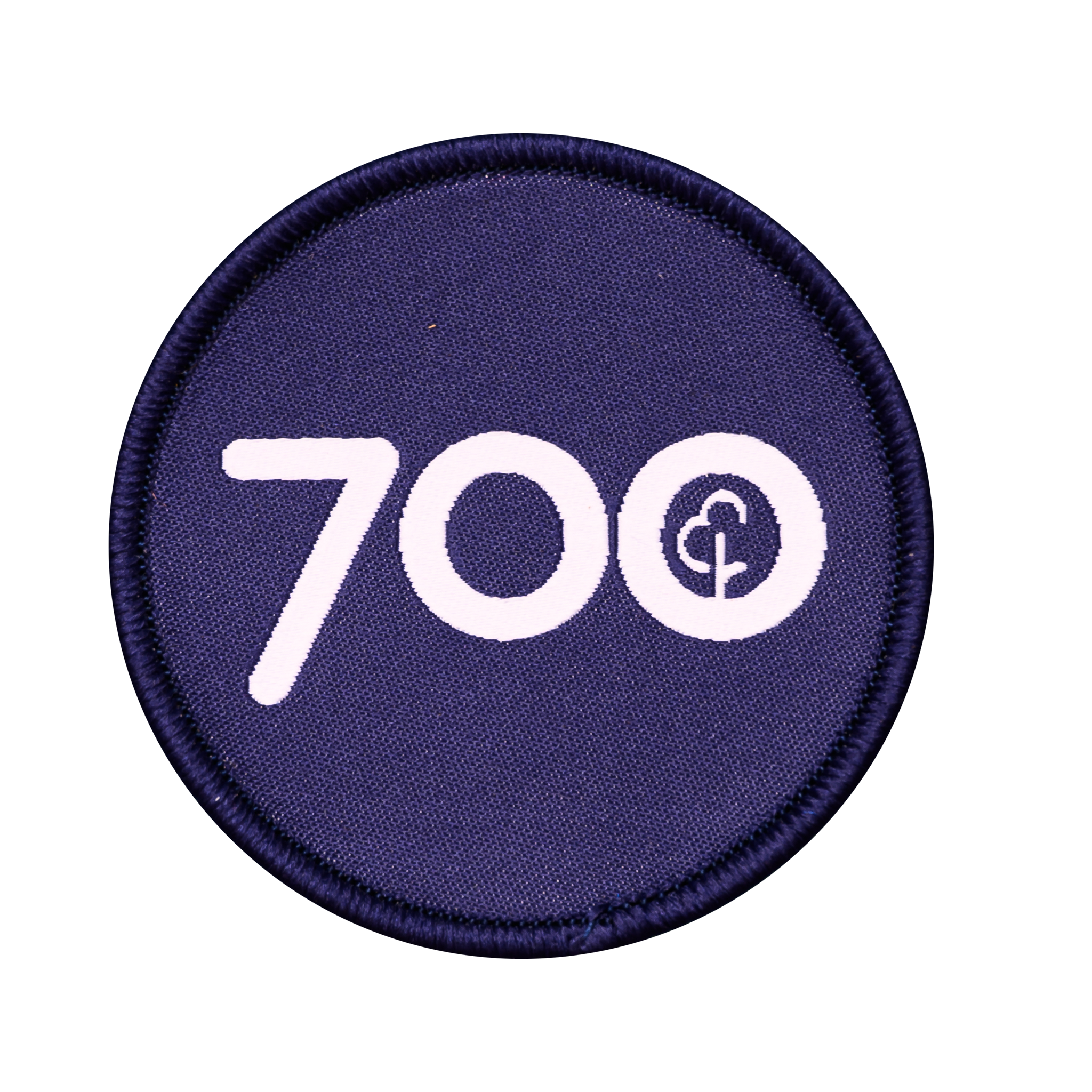 Run/Walk 700 Milestone Woven Patch