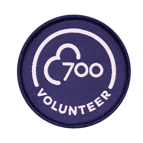 Volunteer 700 Woven Patch