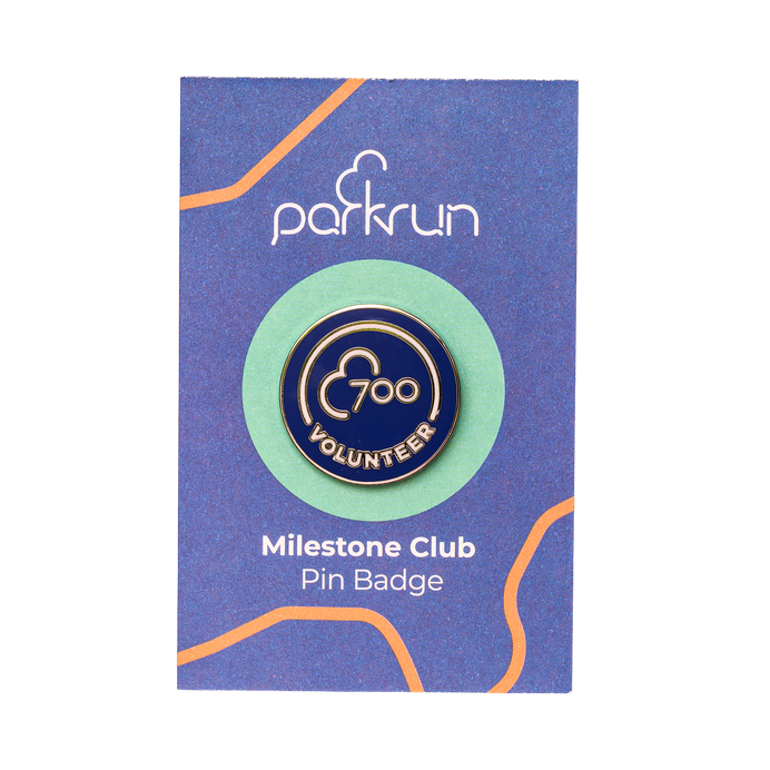 Volunteer 700 Pin Badge