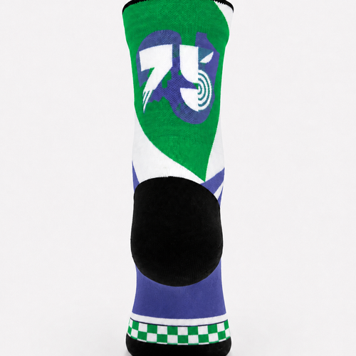 junior parkrun Milestone 75 Socks