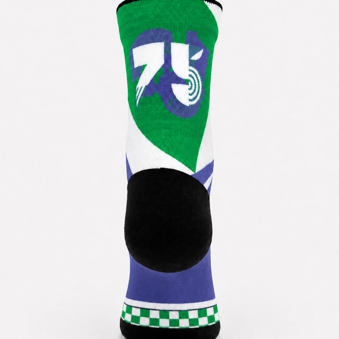 junior parkrun Milestone 75 Socks