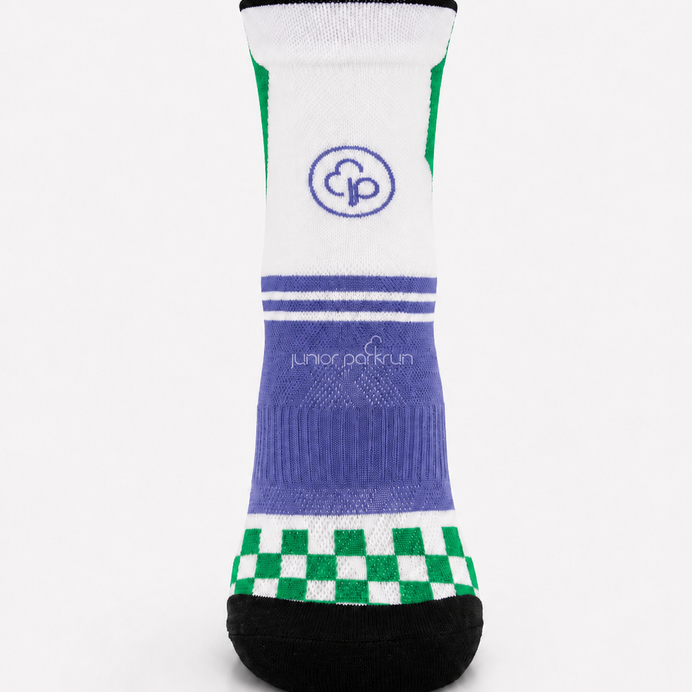 junior parkrun Milestone 75 Socks
