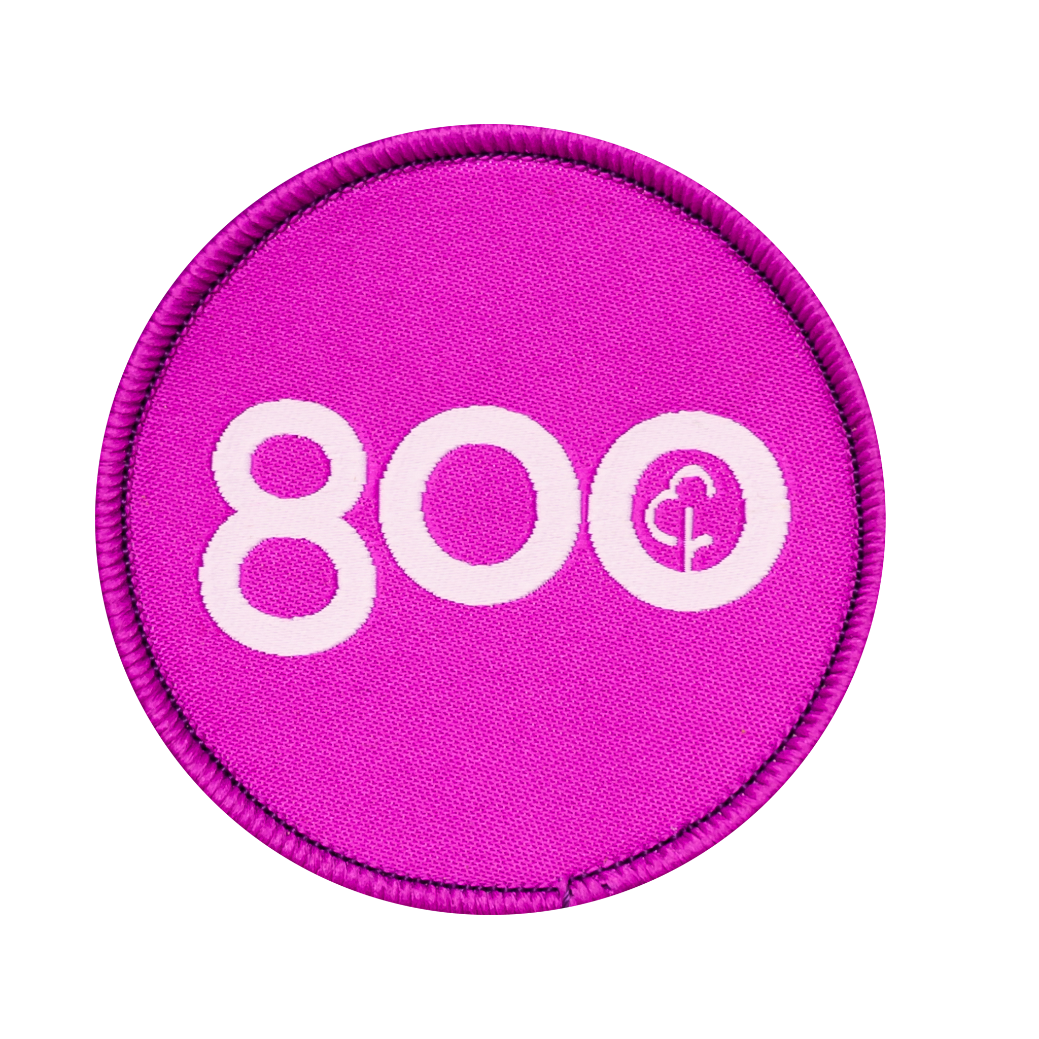 Run/Walk 800 Milestone Woven Patch