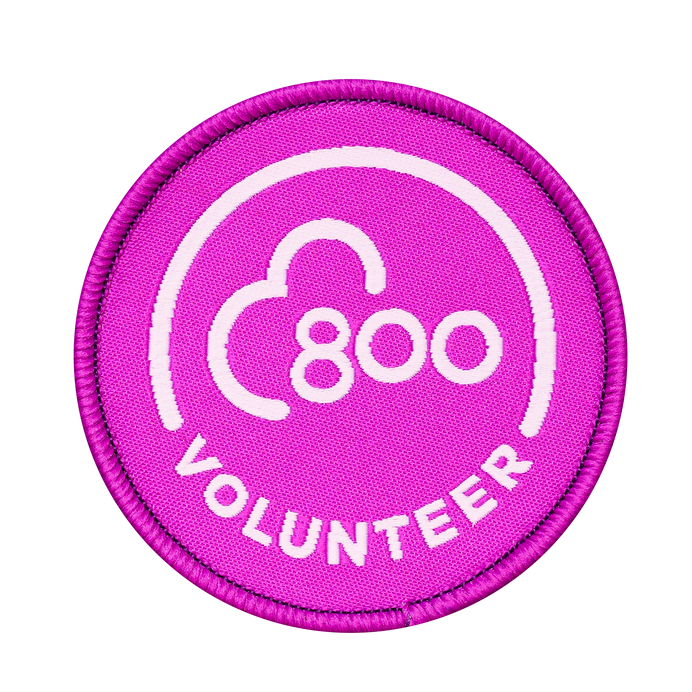Volunteer 800 Woven Patch