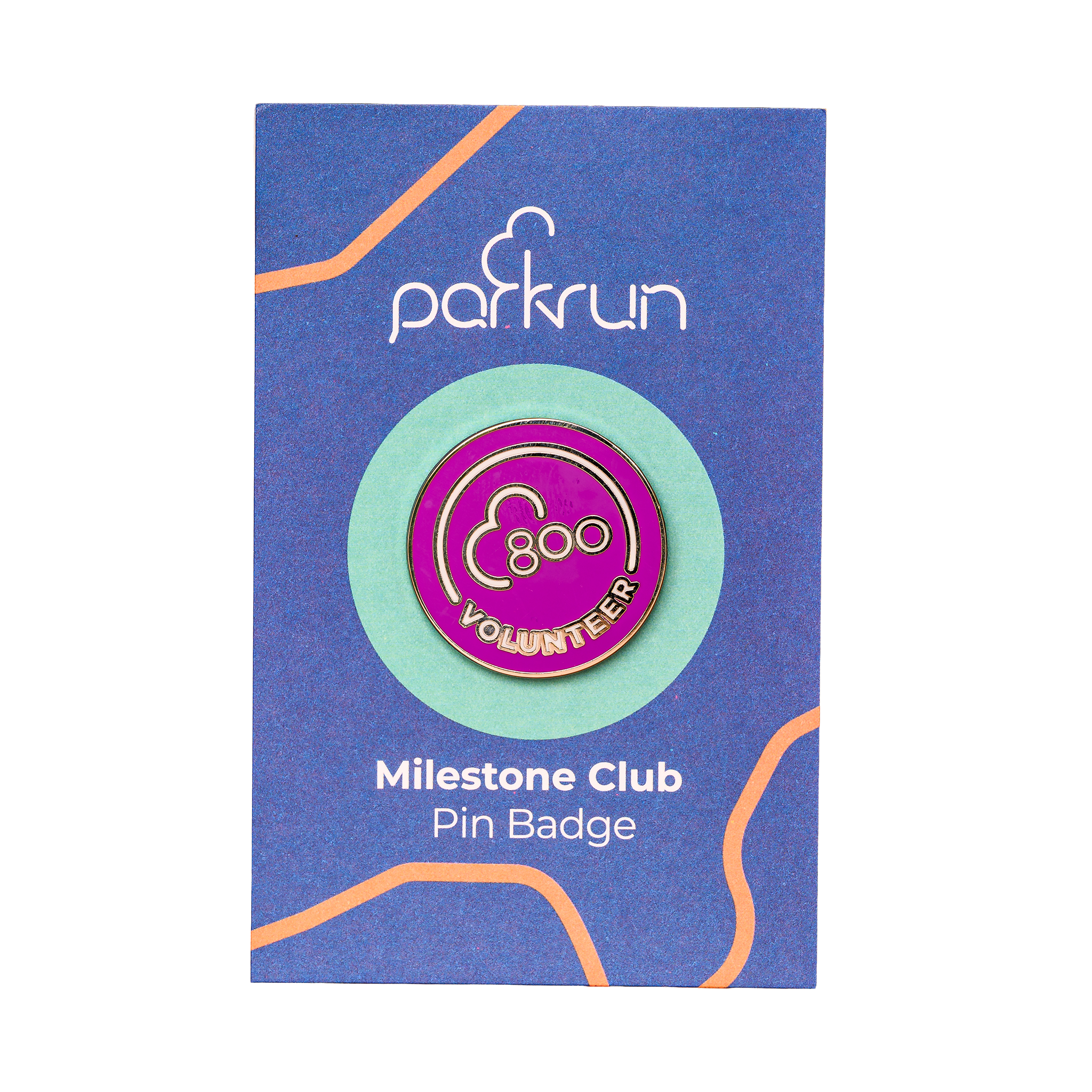 Volunteer 800 Pin Badge