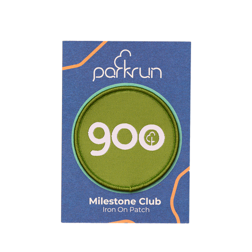 Run/Walk 900 Milestone Woven Patch