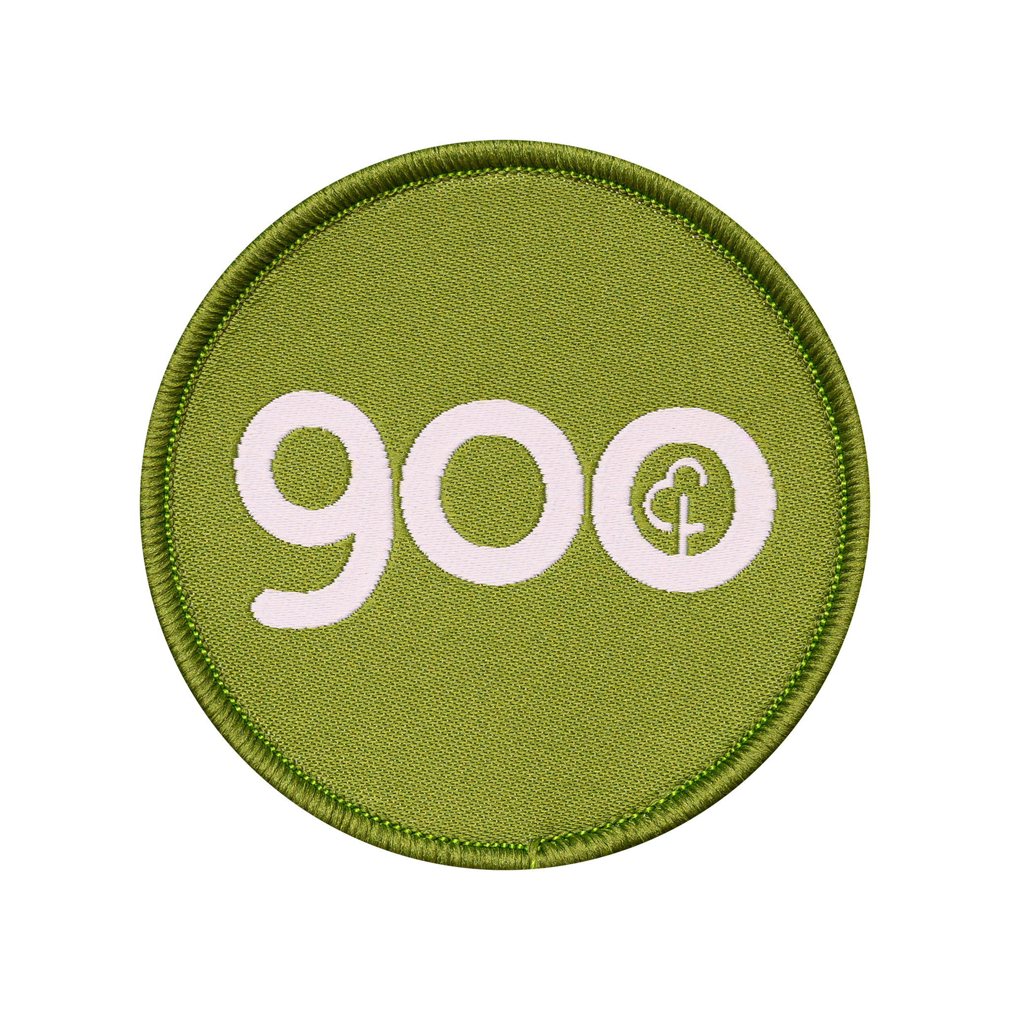 Run/Walk 900 Milestone Woven Patch