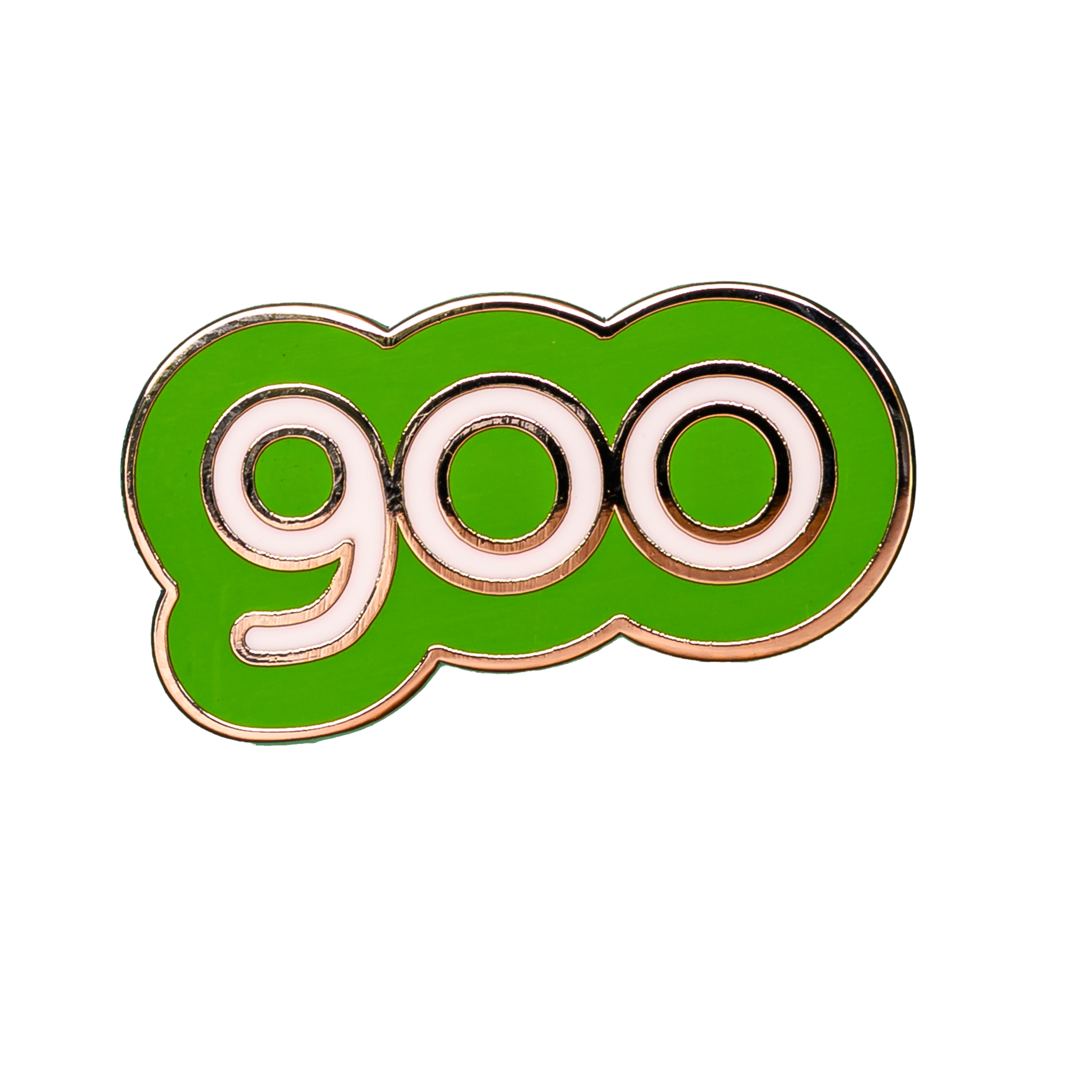 Run/Walk 900 Milestone Pin Badge