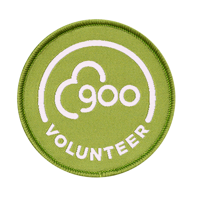 Volunteer 900 Woven Patch