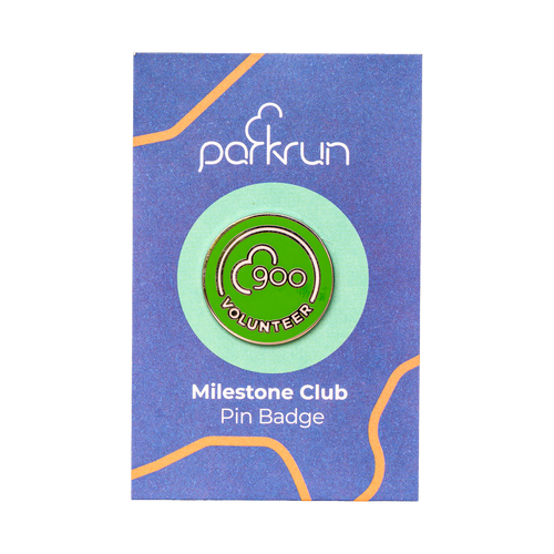 Volunteer 900 Pin Badge
