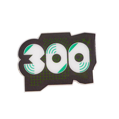 junior parkrun Milestone 300 Pin Badge