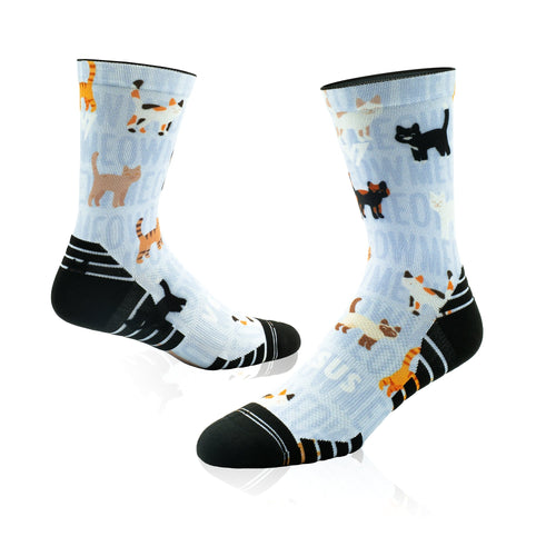VERSUS Cats 2.0 Active Crew Socks