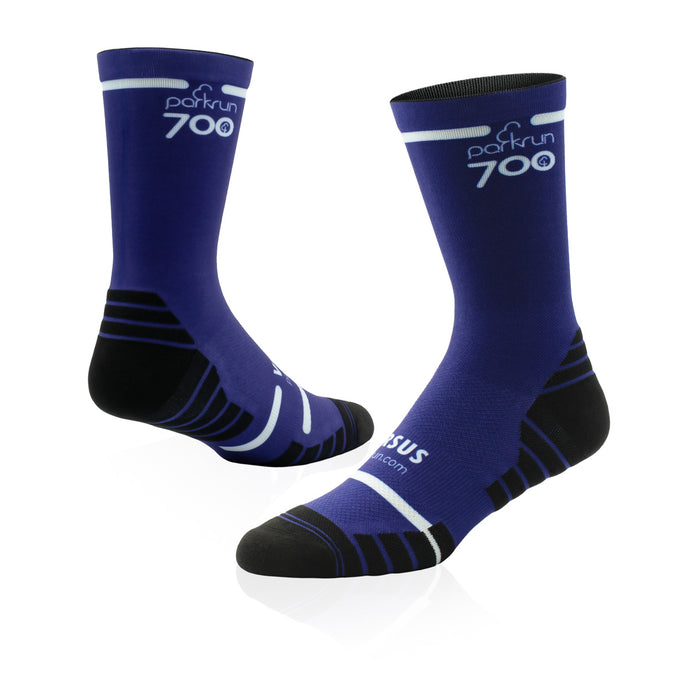 parkrun Milestone 700 Run/Walk Socks