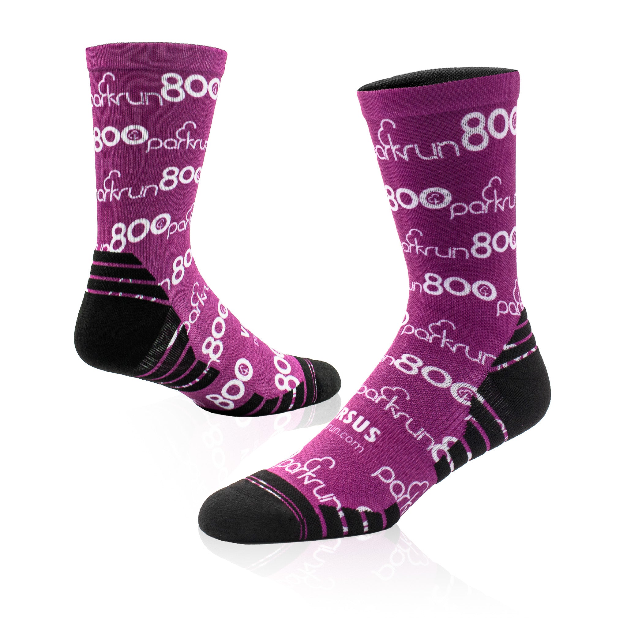 parkrun Milestone 800 Run/Walk Socks