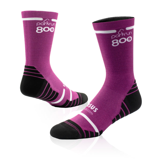 parkrun Milestone 800 Run/Walk Socks