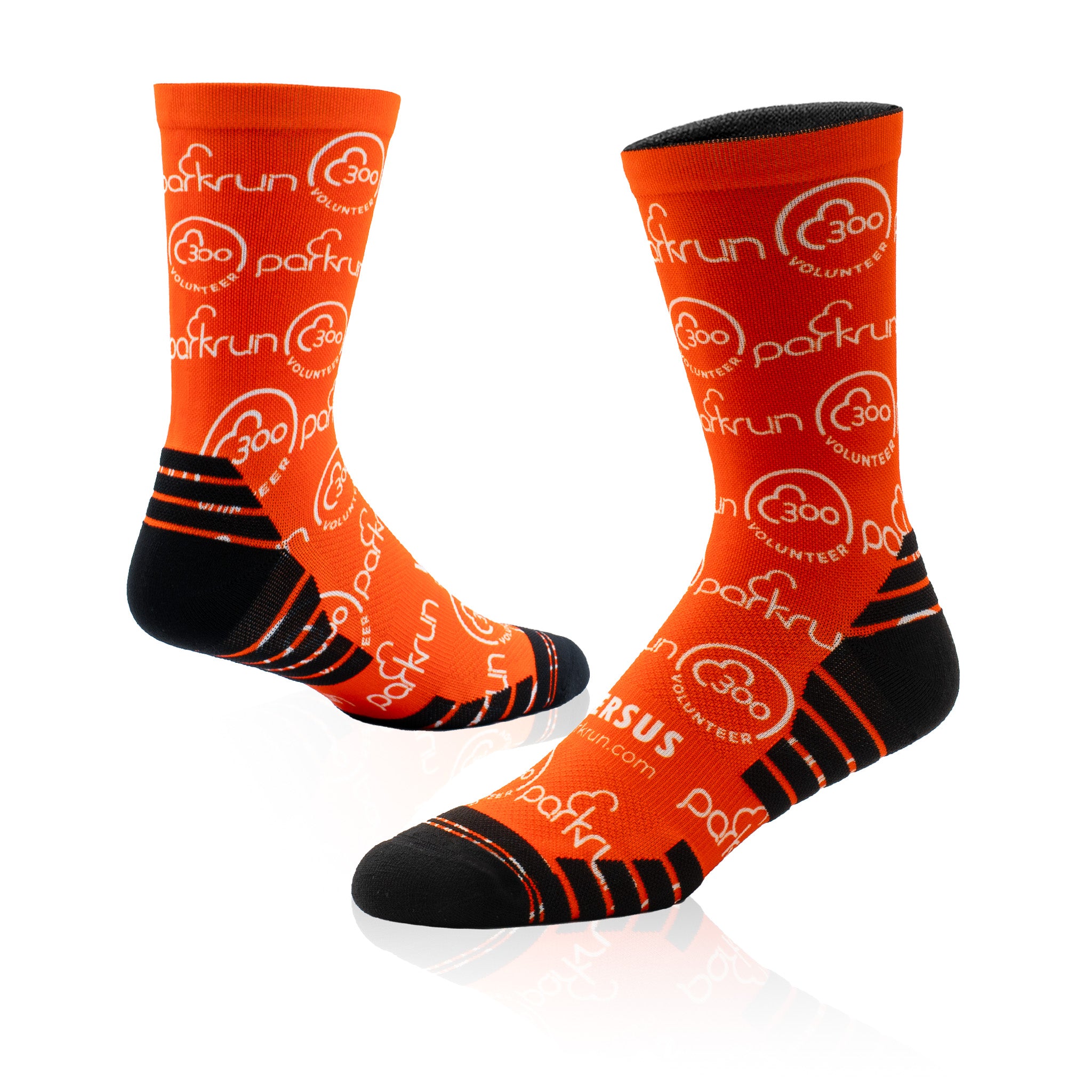 parkrun Milestone 300 Volunteer Socks