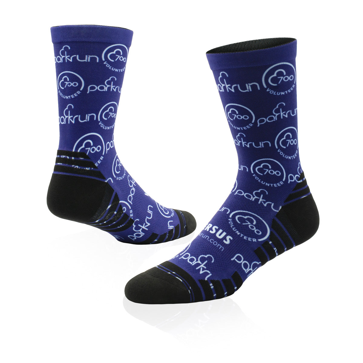 parkrun Milestone 700 Volunteer Socks