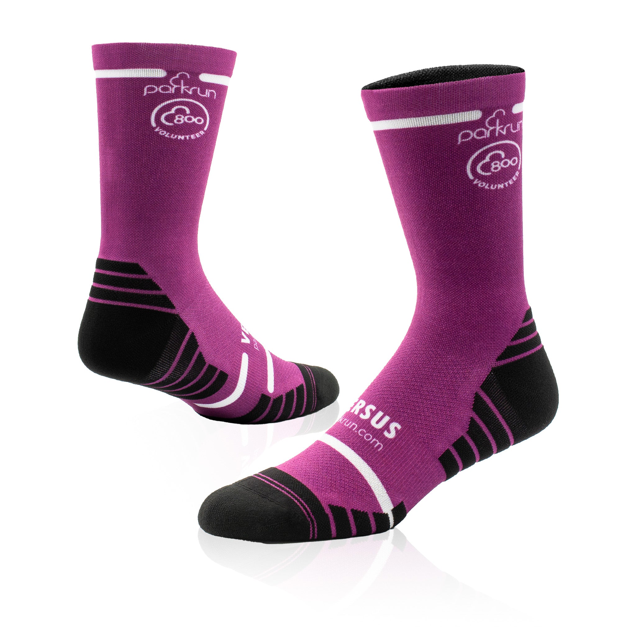 parkrun Milestone 800 Volunteer Socks