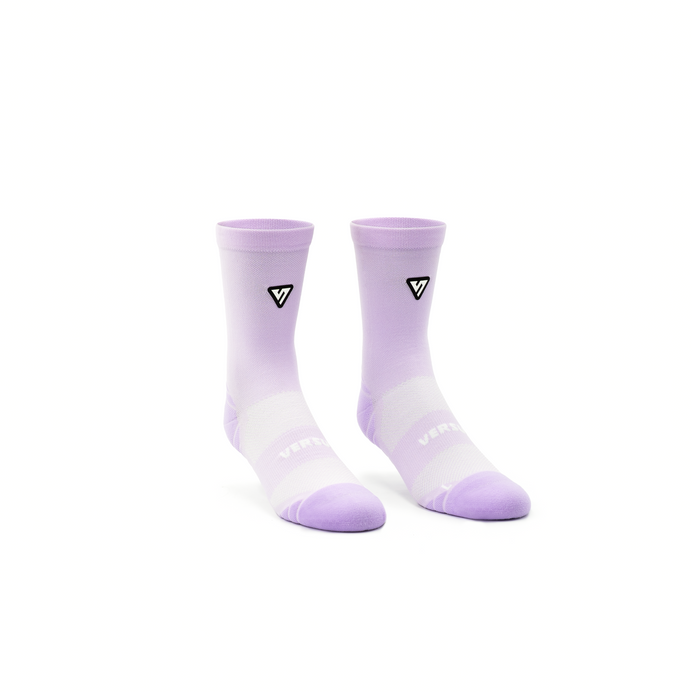 VERSUS Classic Lilac Active Crew Tab Socks