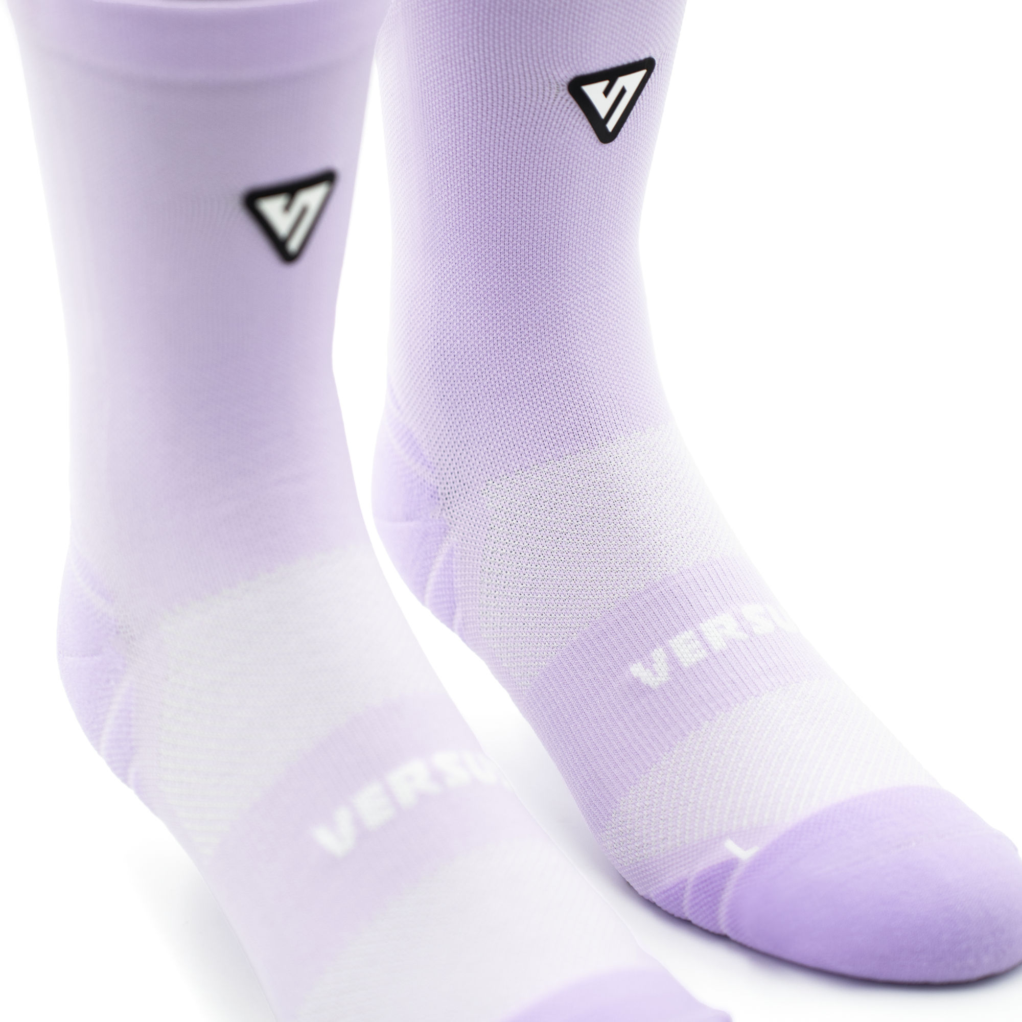 VERSUS Classic Lilac Active Crew Tab Socks