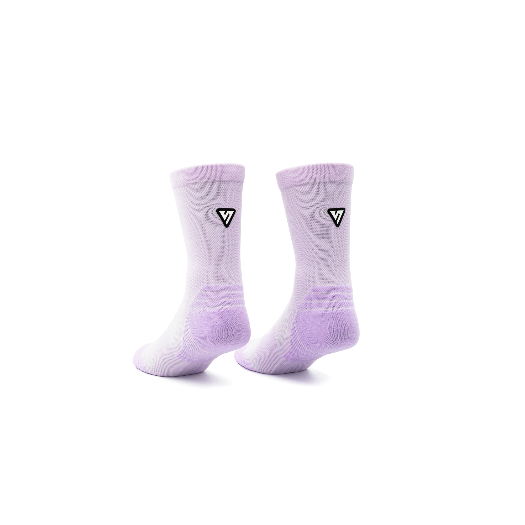 VERSUS Classic Lilac Active Crew Tab Socks