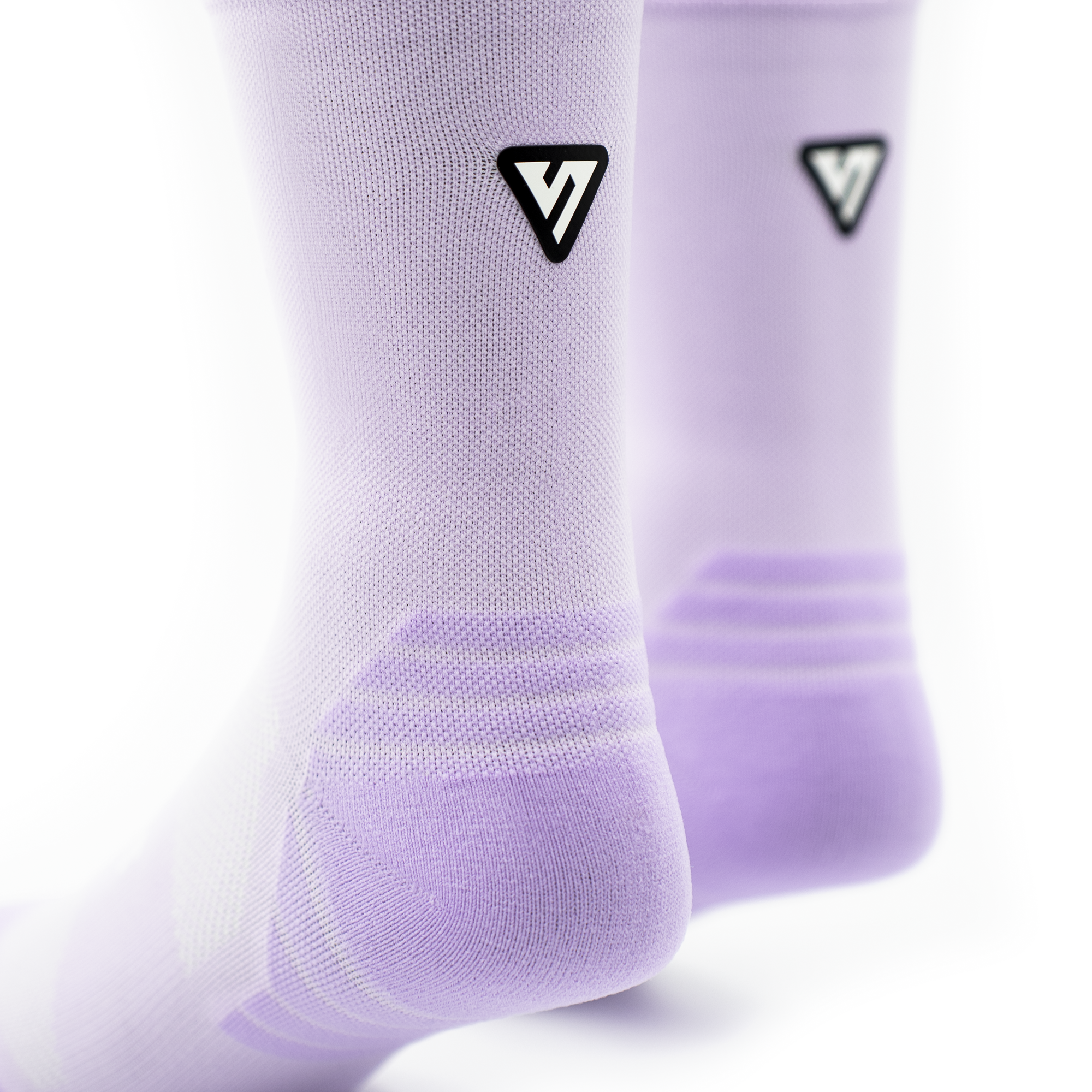VERSUS Classic Lilac Active Crew Tab Socks