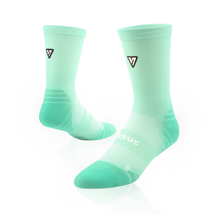 VERSUS Classic Mint Active Crew Tab Socks