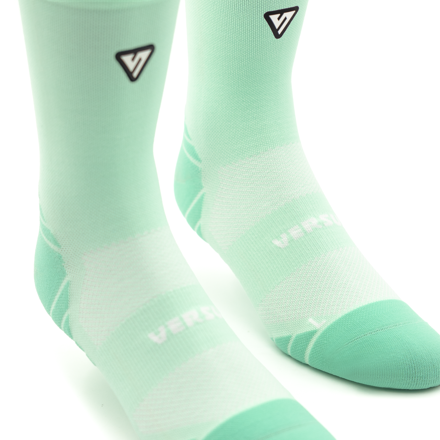 VERSUS Classic Mint Active Crew Tab Socks