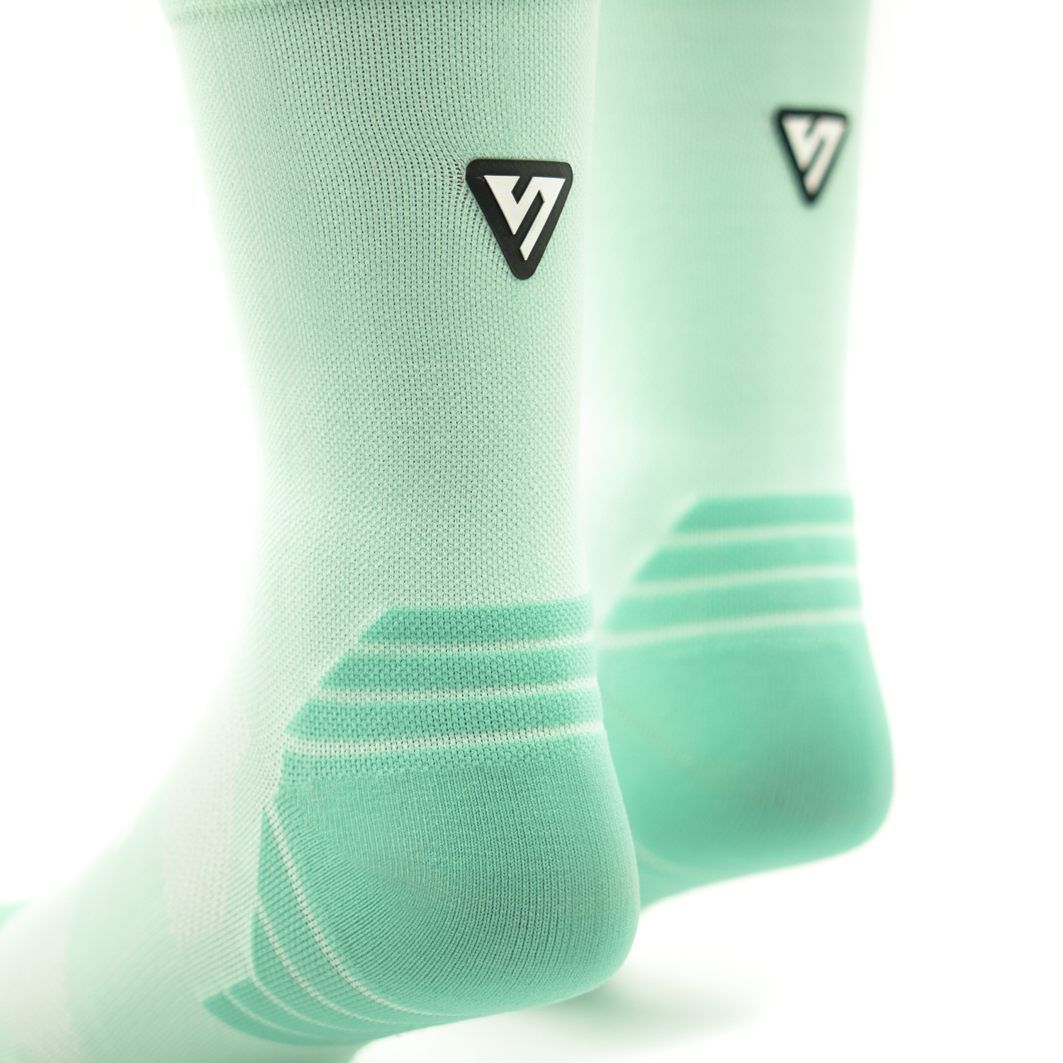 VERSUS Classic Mint Active Crew Tab Socks
