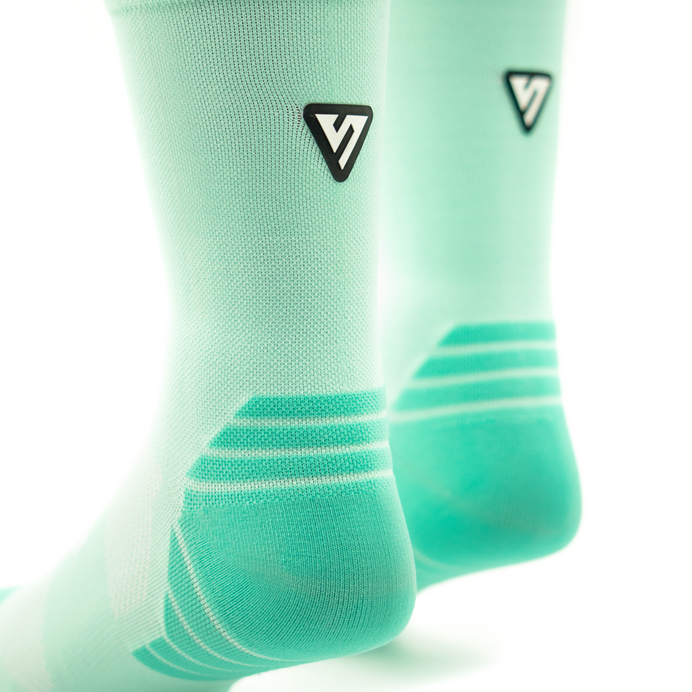 VERSUS Classic Mint Active Crew Tab Socks