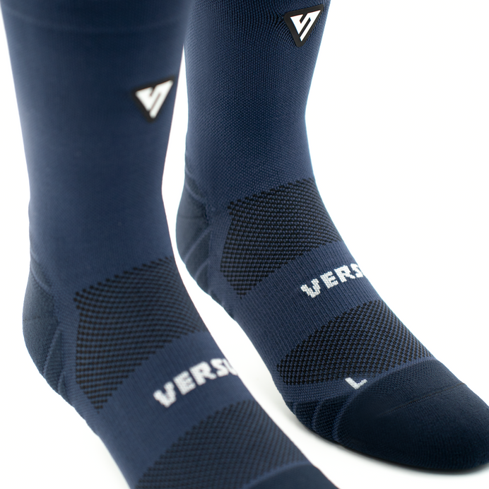 VERSUS Classic Navy Active Crew Tab Socks