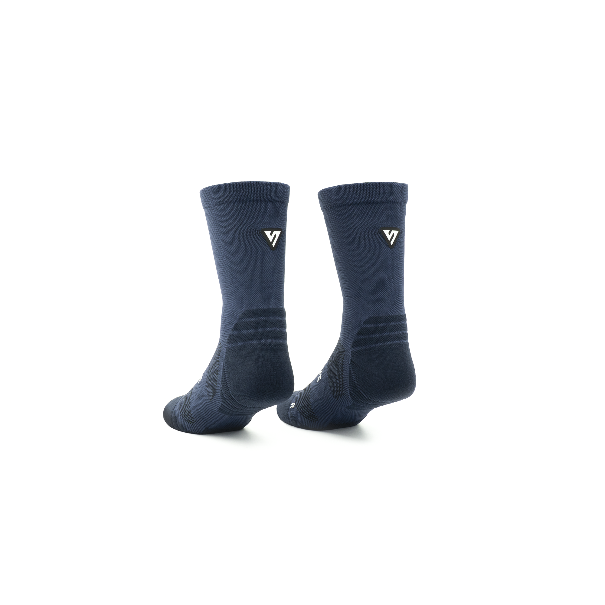 VERSUS Classic Navy Active Crew Tab Socks