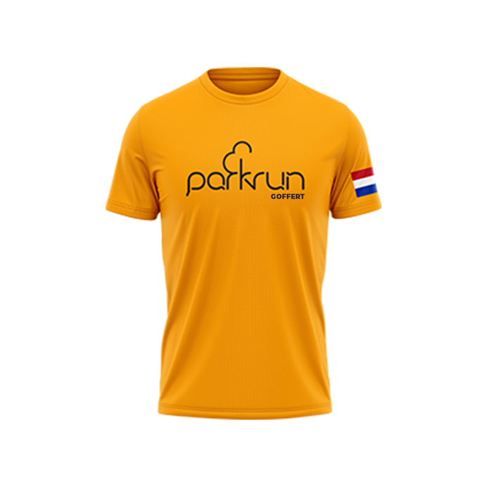 parkrun NETHERLANDS Men's T-Shirt - Custom Event Print