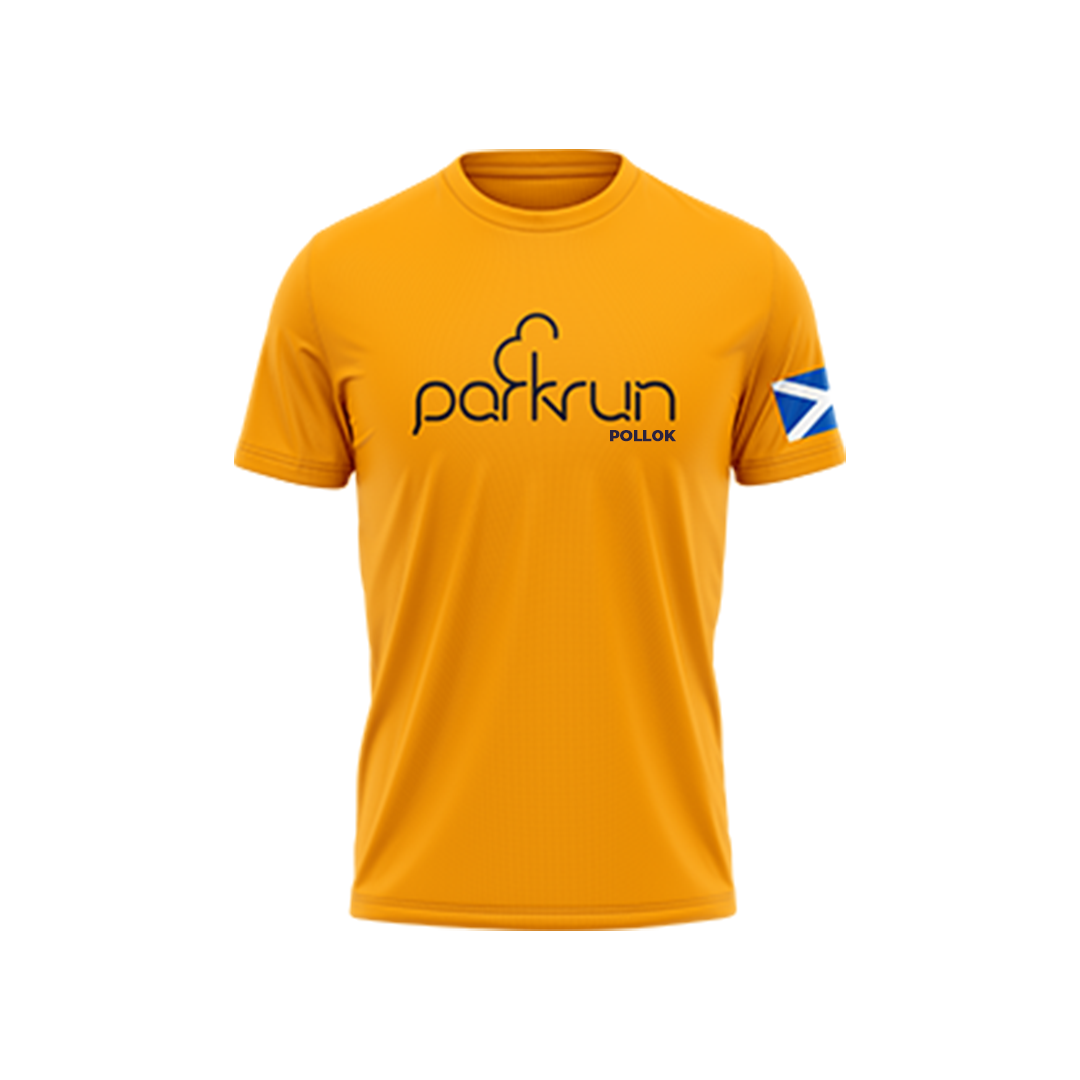 parkrun Scotland Men's T-Shirt - Custom Event Print