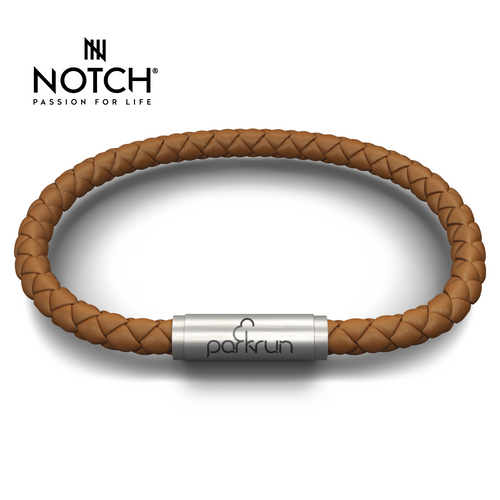 parkrun x NOTCH™ Leather Bracelet