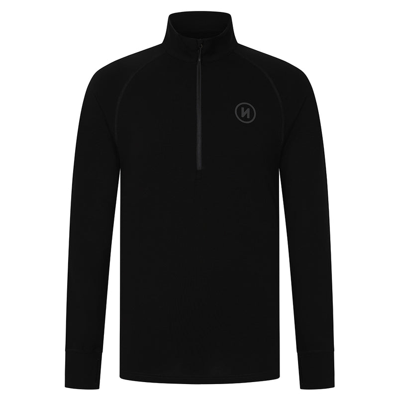 CONTRA Nordre Long Sleeve 1/2 Zip - Men's - Black