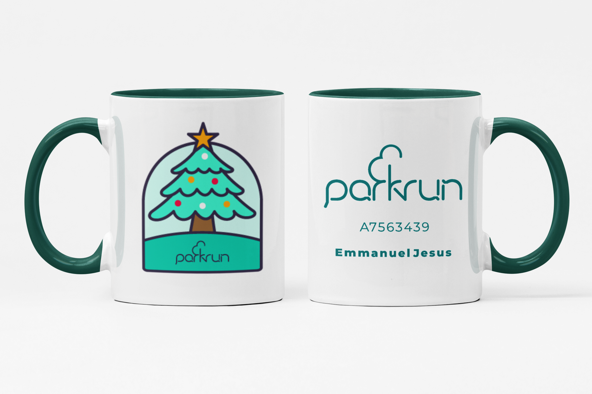 parkrun Christmas Day Challenges Mug