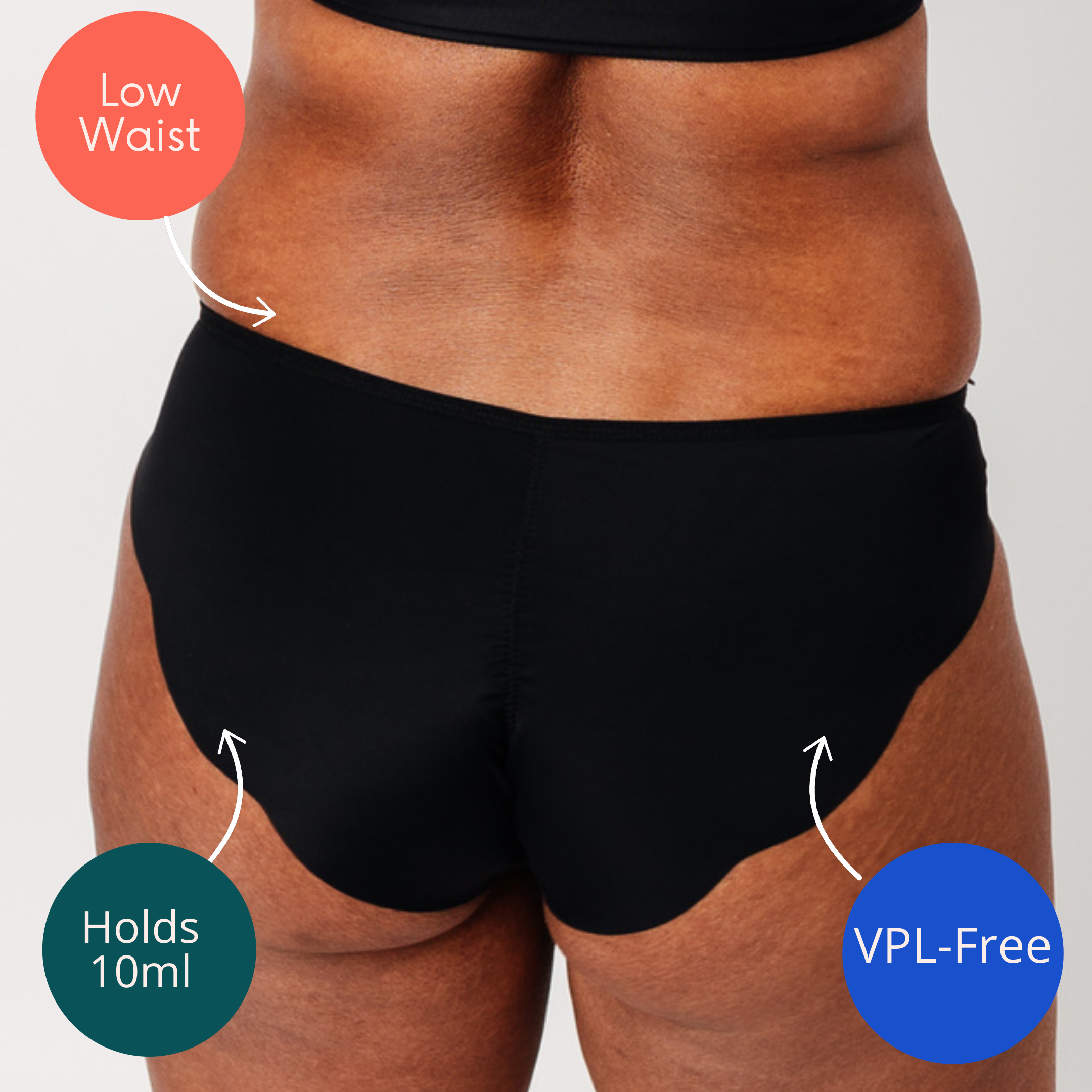 Nixi Body Leakproof Underwear - Sarah Sporty Knickers