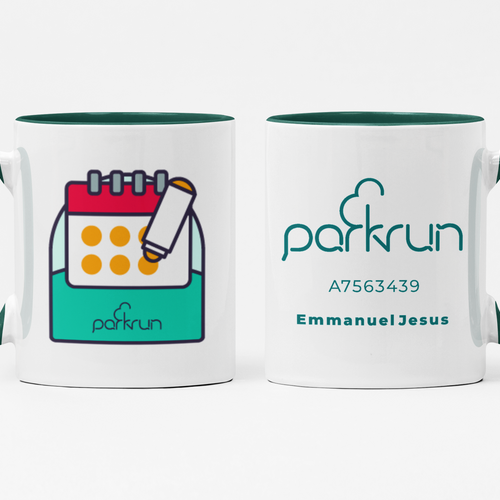 parkrun-Becher mit „Date Bingo“-Herausforderungen